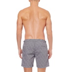 Orlebar Brown - Bulldog Mid-Length Printed Swim Shorts - Navy