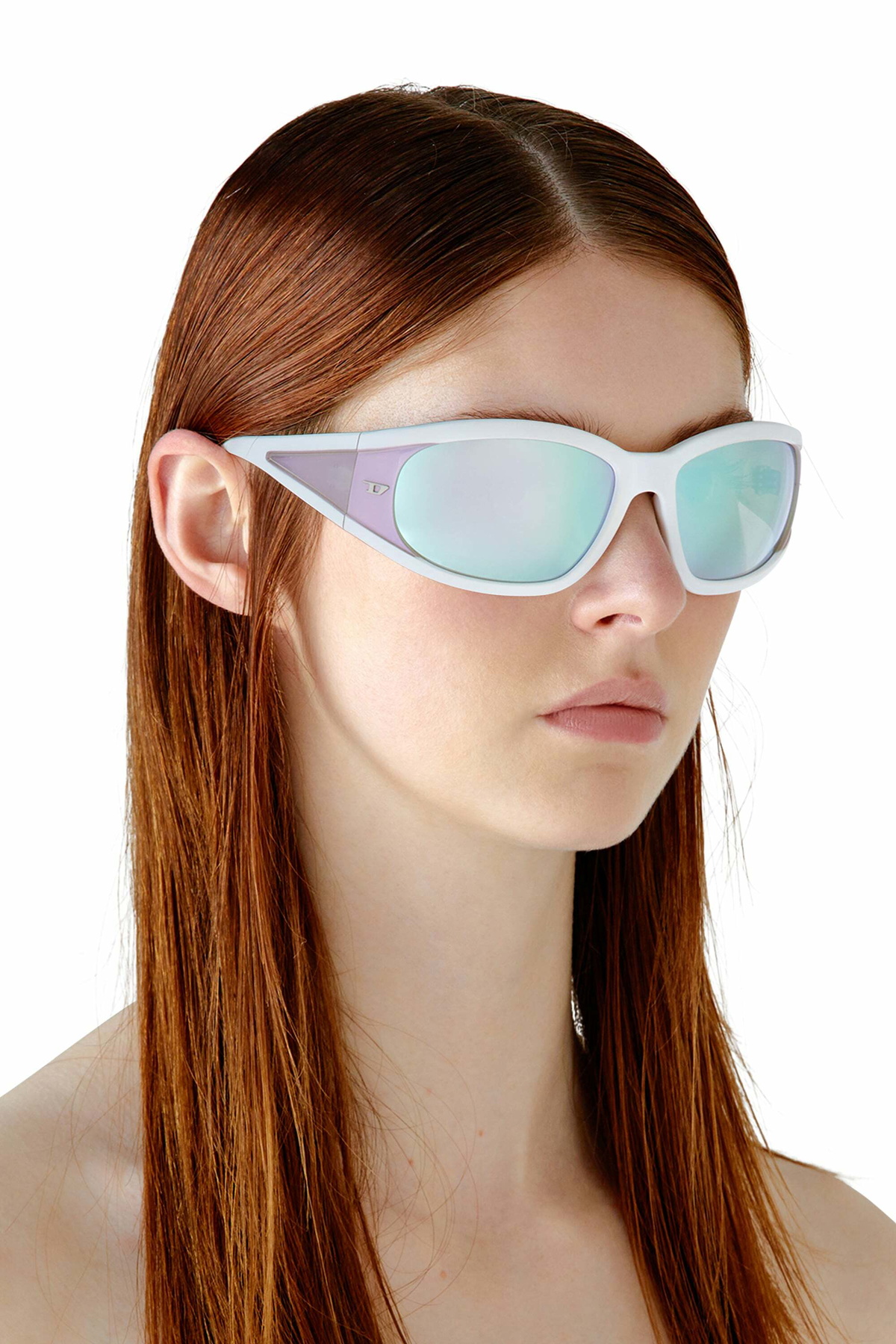 Diesel Rectangular sunglasses in acetate - Sunglasses - Unisex -