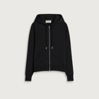 AMI Paris Men's ADC Loopback Zip Hoodie in Black
