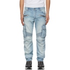 Balmain Blue Tapered Jeans