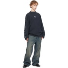 Balenciaga Black Faded Washed Loop T-shirt