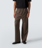 The Row Ari wool wide-leg pants