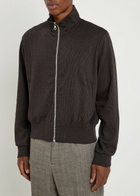 Our Legacy Mob Striped Cotton-blend Track Jacket Stripe