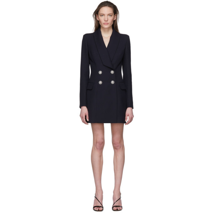 balmain black blazer dress Cynthia Erivo Stuns in Balmain Blazer Dress
