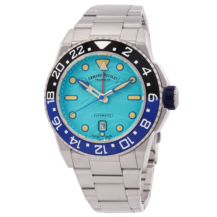 Photo: Armand Nicolet JSH Automatic Mens Watch A486RGU-TF-MA4482A
