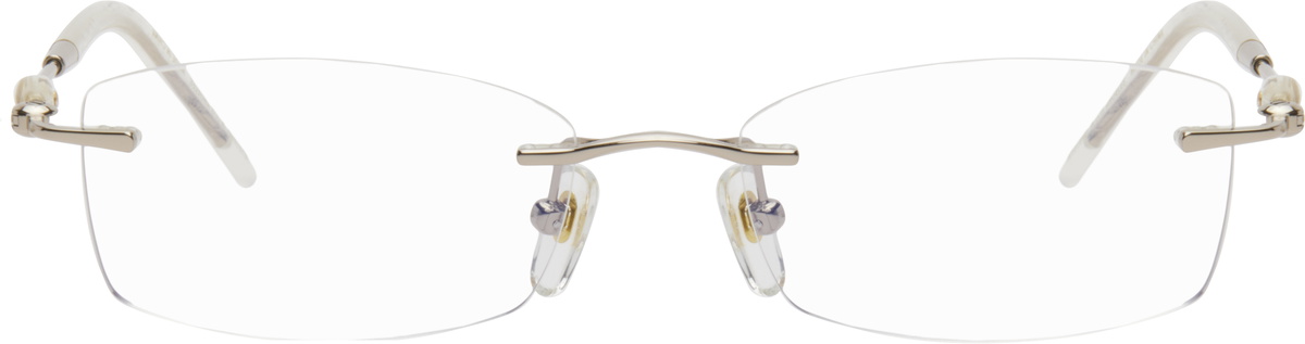 BONNIE CLYDE Gold Metal Lisp Glasses Bonnie Clyde