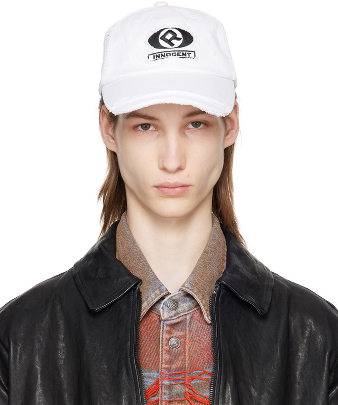 Photo: Raga Malak White 'Innocent' Trucker Cap