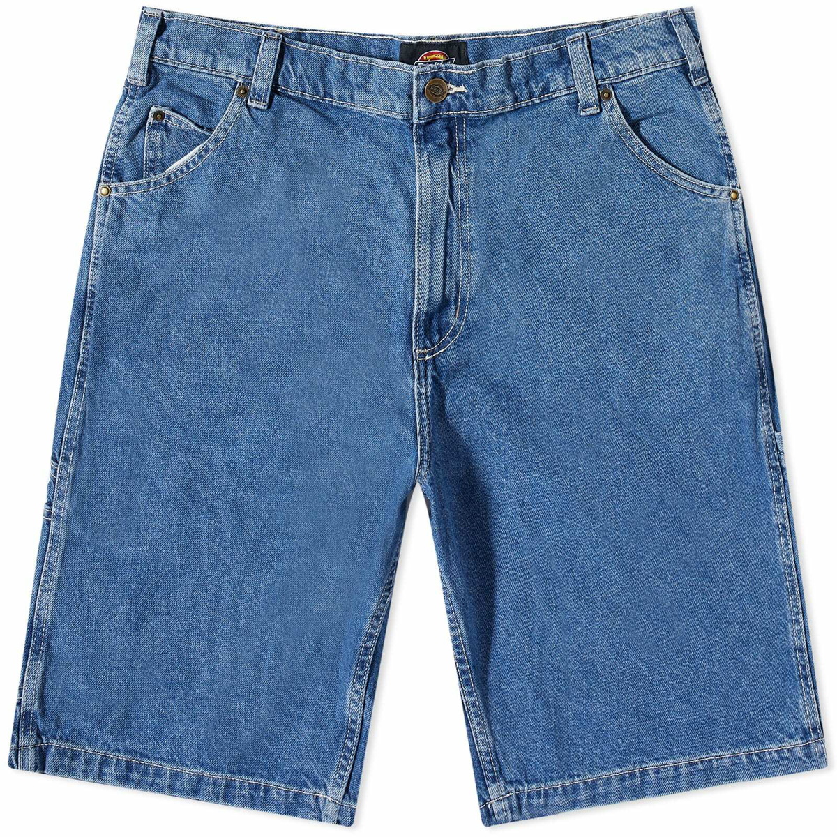 Dickies Men's Garyville Denim Short in Classic Blue Dickies Construct