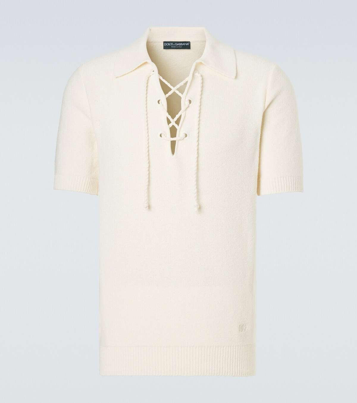 Dolce&Gabbana Cotton-blend polo shirt