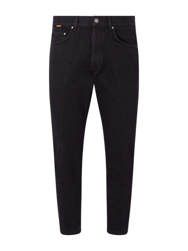 Photo: Lardini - Straight-Leg Jeans - Black