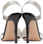 Gianvito Rossi Black Metropolis 105 Heeled Sandals