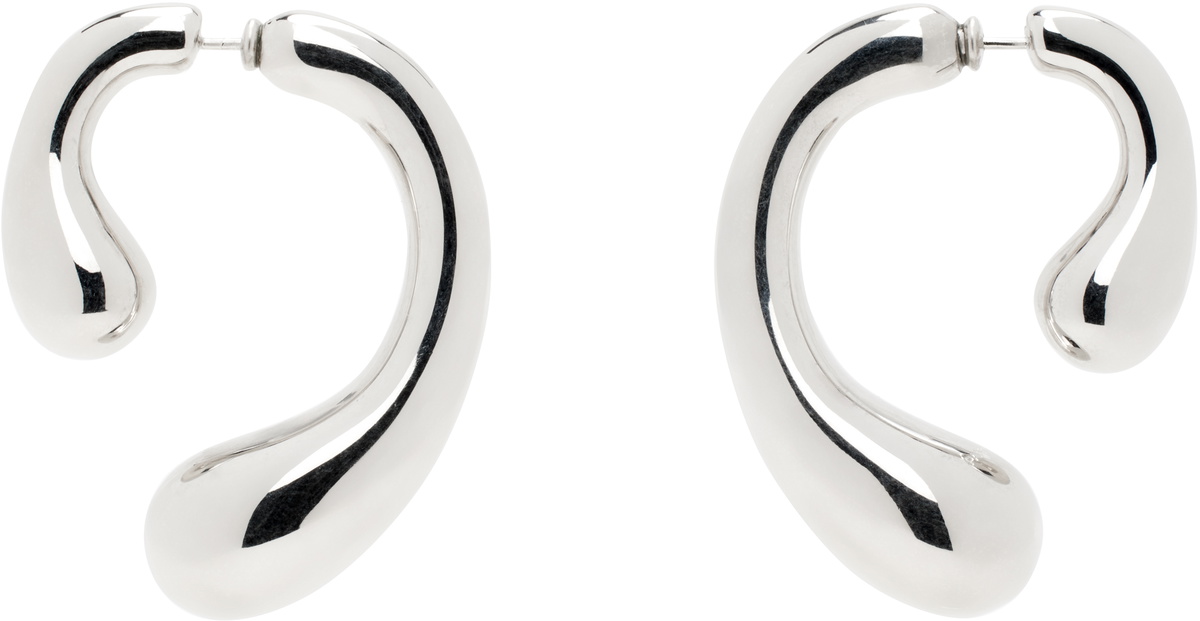 Panconesi Silver P Earrings