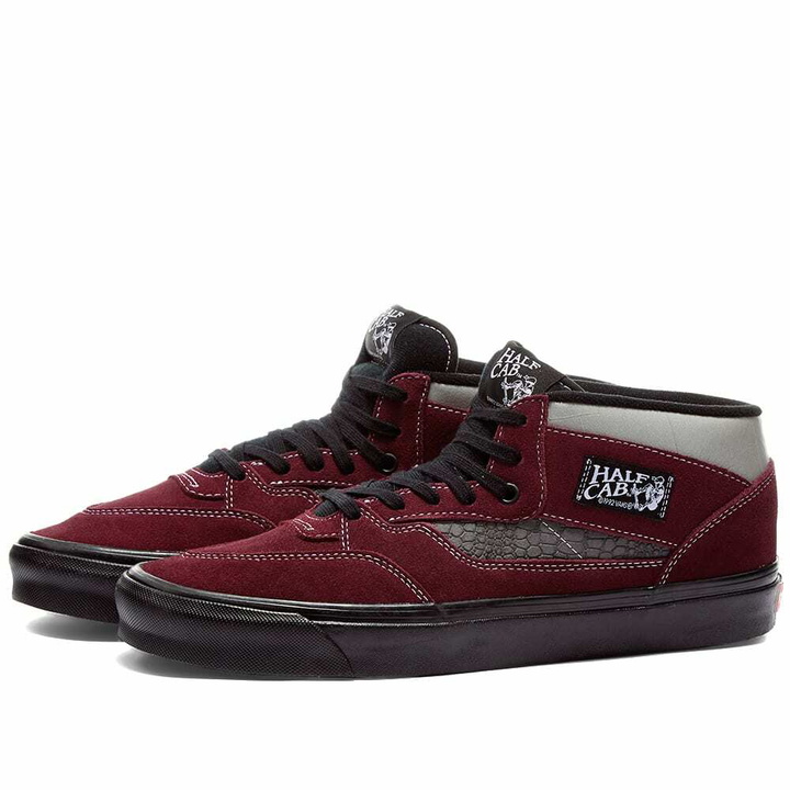 Photo: Vans Men's UA Half Cab 33 DX Sneakers in Brick/Croc/Tape