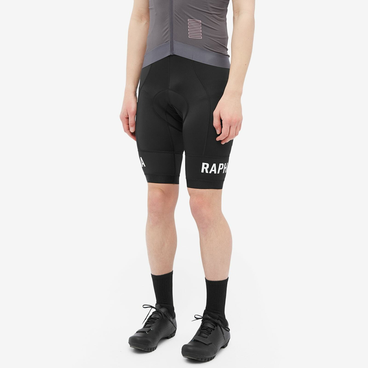 Rapha Men's Pro Team Training Bib Short in Black/White Rapha
