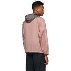 Nanamica Pink and Grey Packable Cruiser Jacket