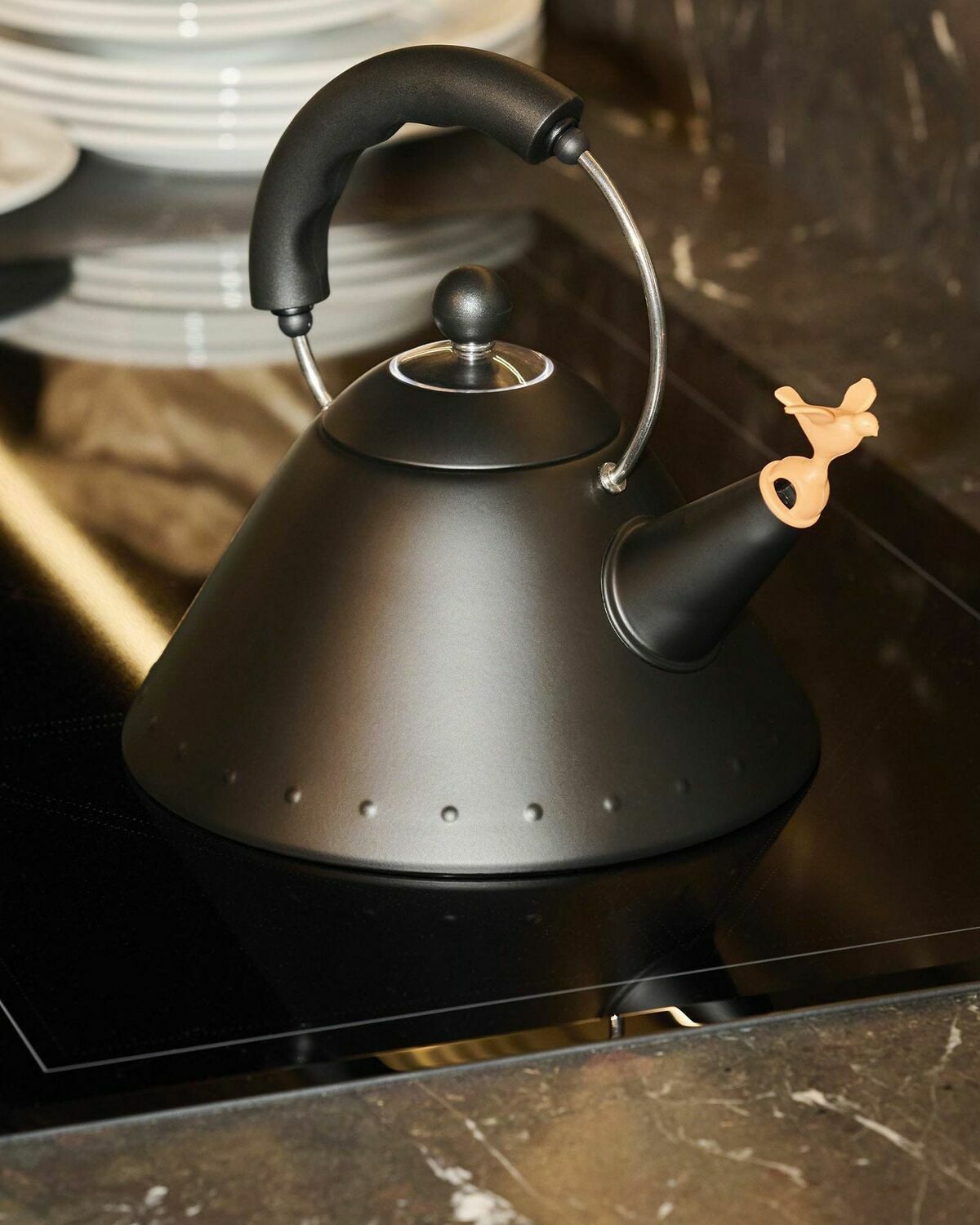 Alessi WASSERKESSEL Black Mens Kitchen- & Tableware