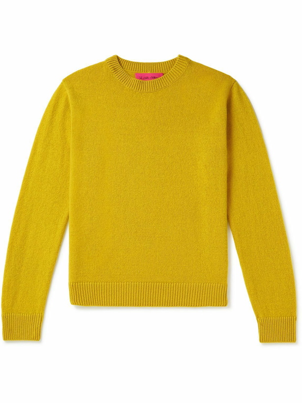 Photo: The Elder Statesman - Cashmere Sweater - Yellow