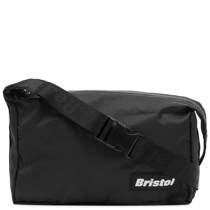 Photo: F.C. Real Bristol Men's 2Way Small Shoulder Bag in Black 
