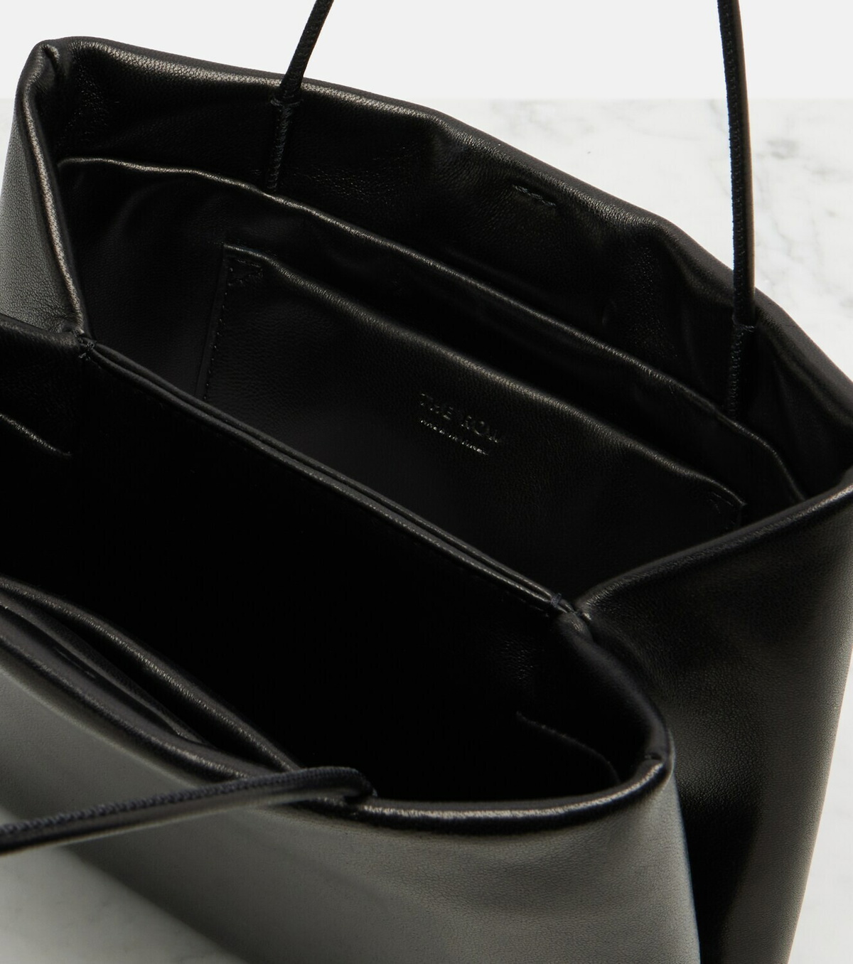 The Row Cecily leather tote bag