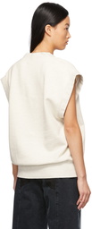 AGOLDE Beige Shaw V-Neck Vest