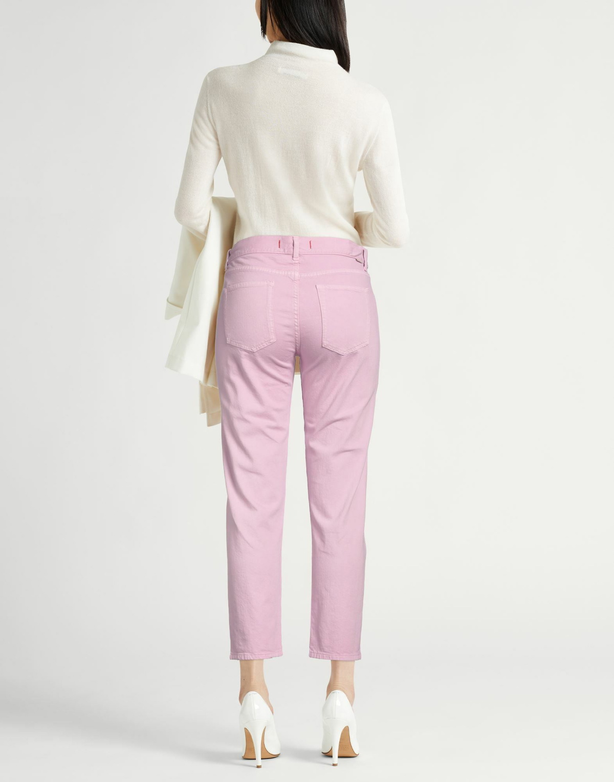 Jucca Womens Jeans in Pink