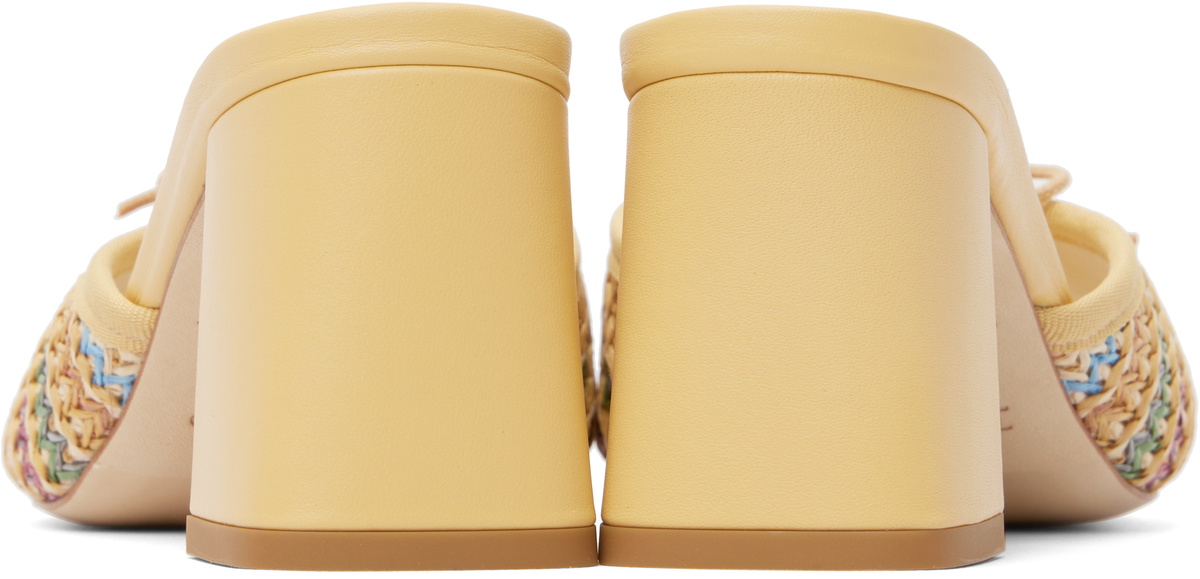 Repetto Yellow Jordana 60 Heeled Sandals