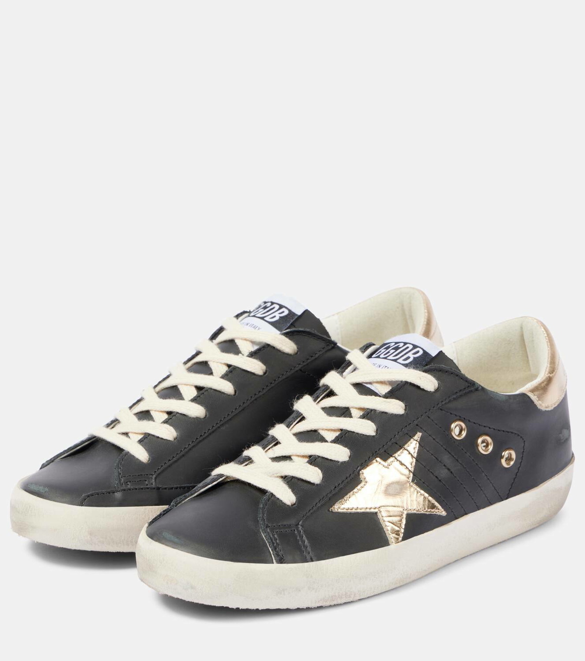 Golden Goose Super Star leather sneakers Golden Goose Deluxe