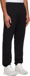 Moncler Black Cotton Sweatpants