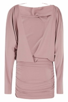 The Andamane Wisteria Mini Long Sleeve Mini Dress