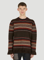 Serape Sweater in Brown