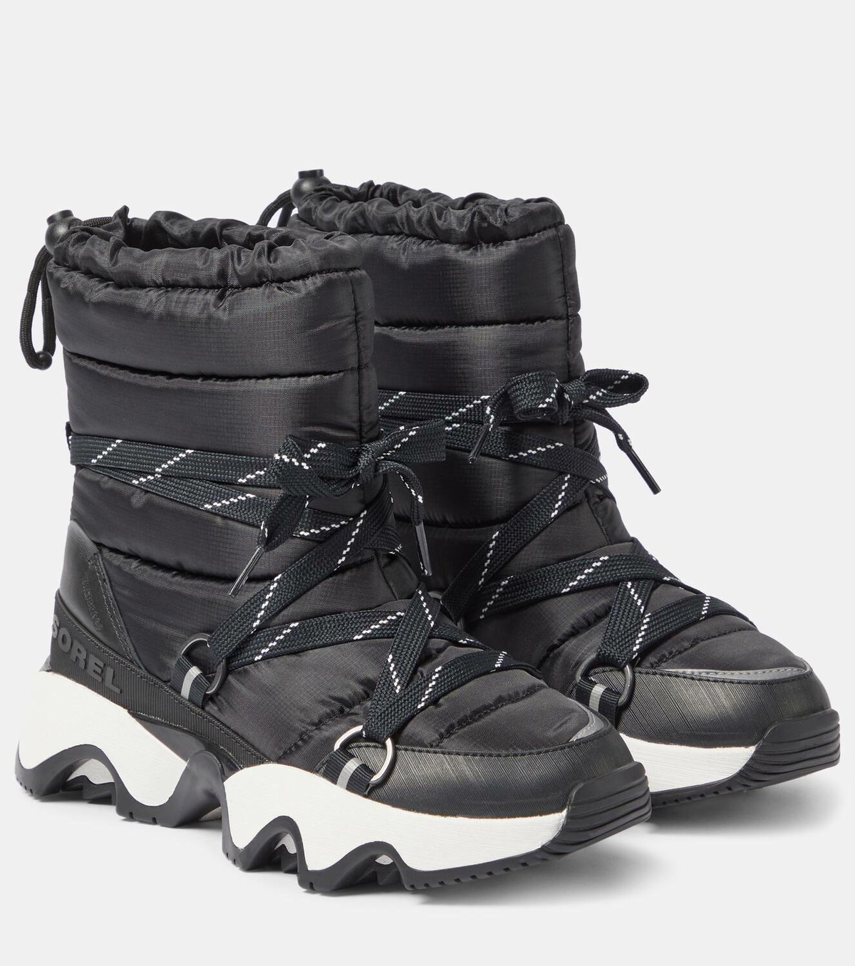 Sorel kinetic short hot sale boot black