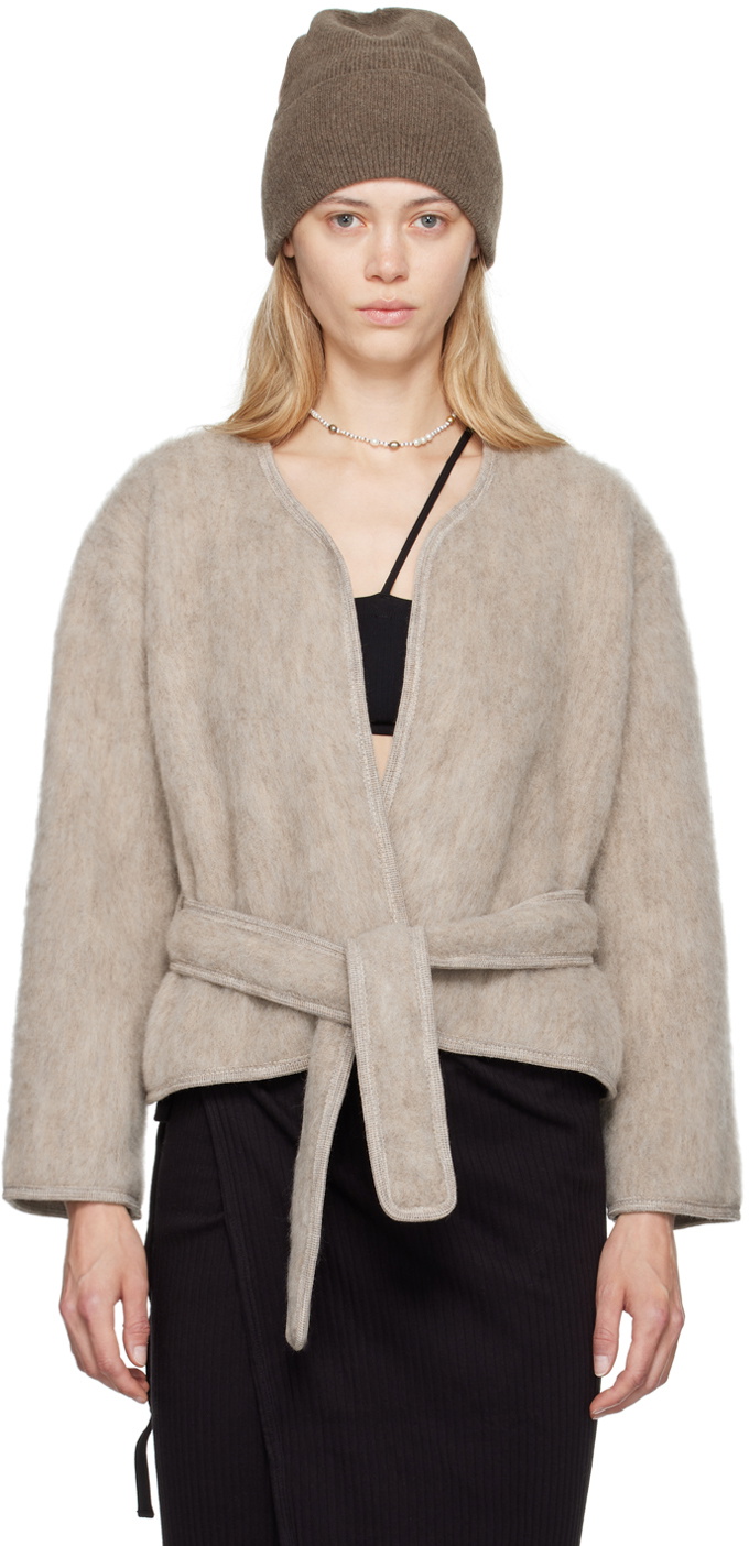 baserange CAPAS JACKET ピンク カーディガン｜ファッション