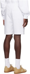 Helmut Lang White Core Shorts