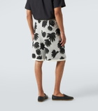Commas Jacquard terry shorts