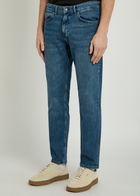 Boss Maine Tapered-leg Jeans Navy