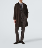 Kiton Leather overcoat