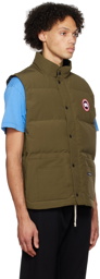Canada Goose Green Freestyle Down Vest