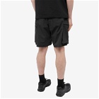 GOOPiMADE Men's x master-piece MGear-S 4D Drawstring-Bag Shorts in Black