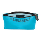 Dsquared2 Blue PVC Pouch