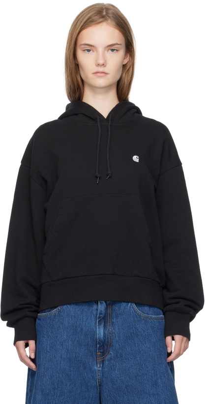 Photo: Carhartt Work In Progress Black Casey Hoodie