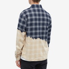 Ksubi Men's Paradox Check Shirt in Navy