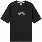 Tommy Jeans Men's Collegiate Skater T-Shirt in Black