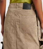 Y/Project Velcro cotton cargo skirt