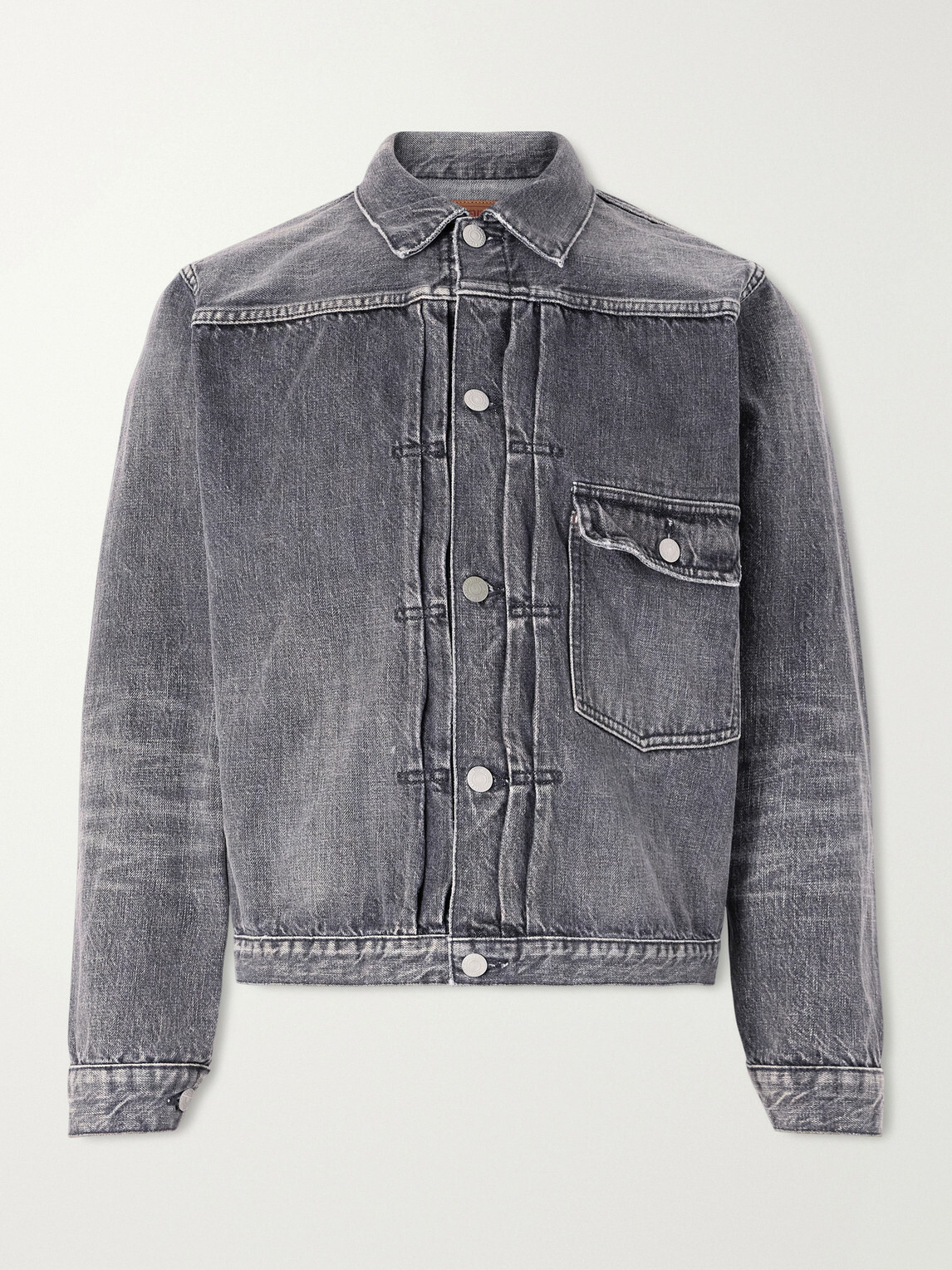 FULLCOUNT - Type 1 Dartford Selvedge Denim Jacket - Gray
