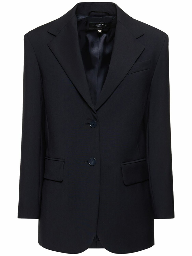 Photo: WEEKEND MAX MARA Veber Stretch Wool Blazer