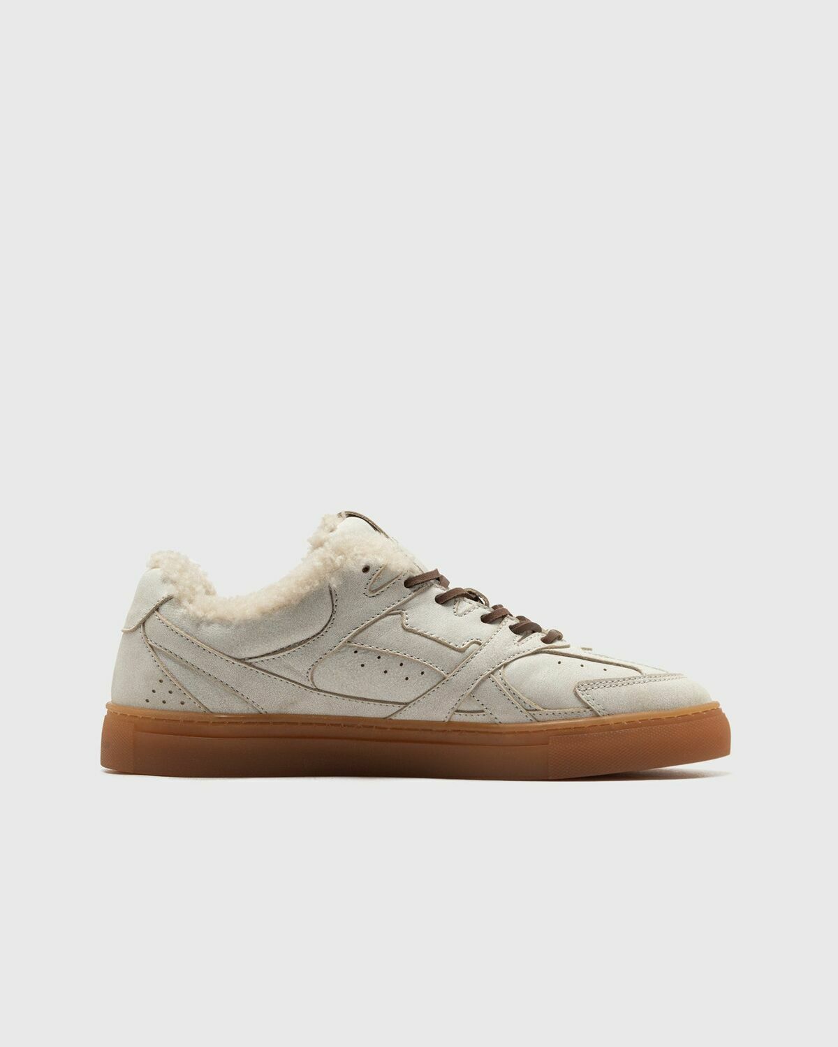 Copenhagen Studios CPH63 vintage leather teddy White Womens Lowtop