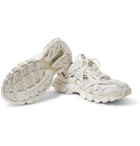 Balenciaga - Track.2 Nylon, Mesh and Rubber Sneakers - White