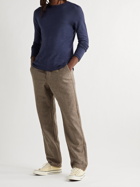 120% - Slim-Fit Cashmere Sweater - Blue