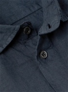 Barena - Surian Linen Shirt - Blue