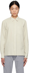 Officine Générale Beige Alex Shirt